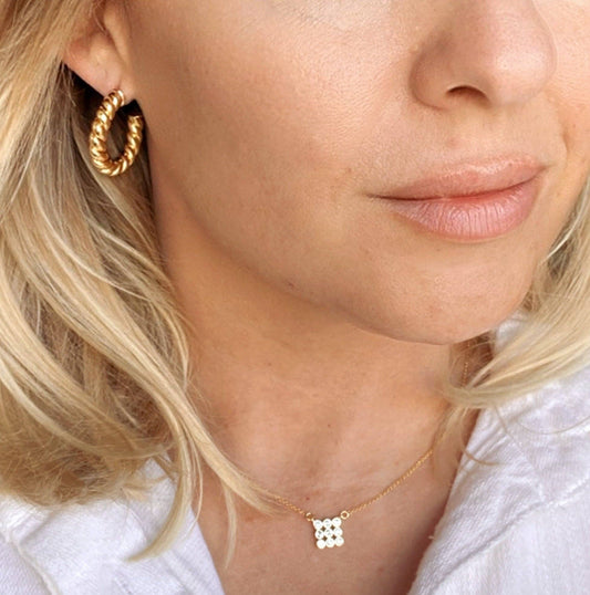 Croissant Hoop Earrings