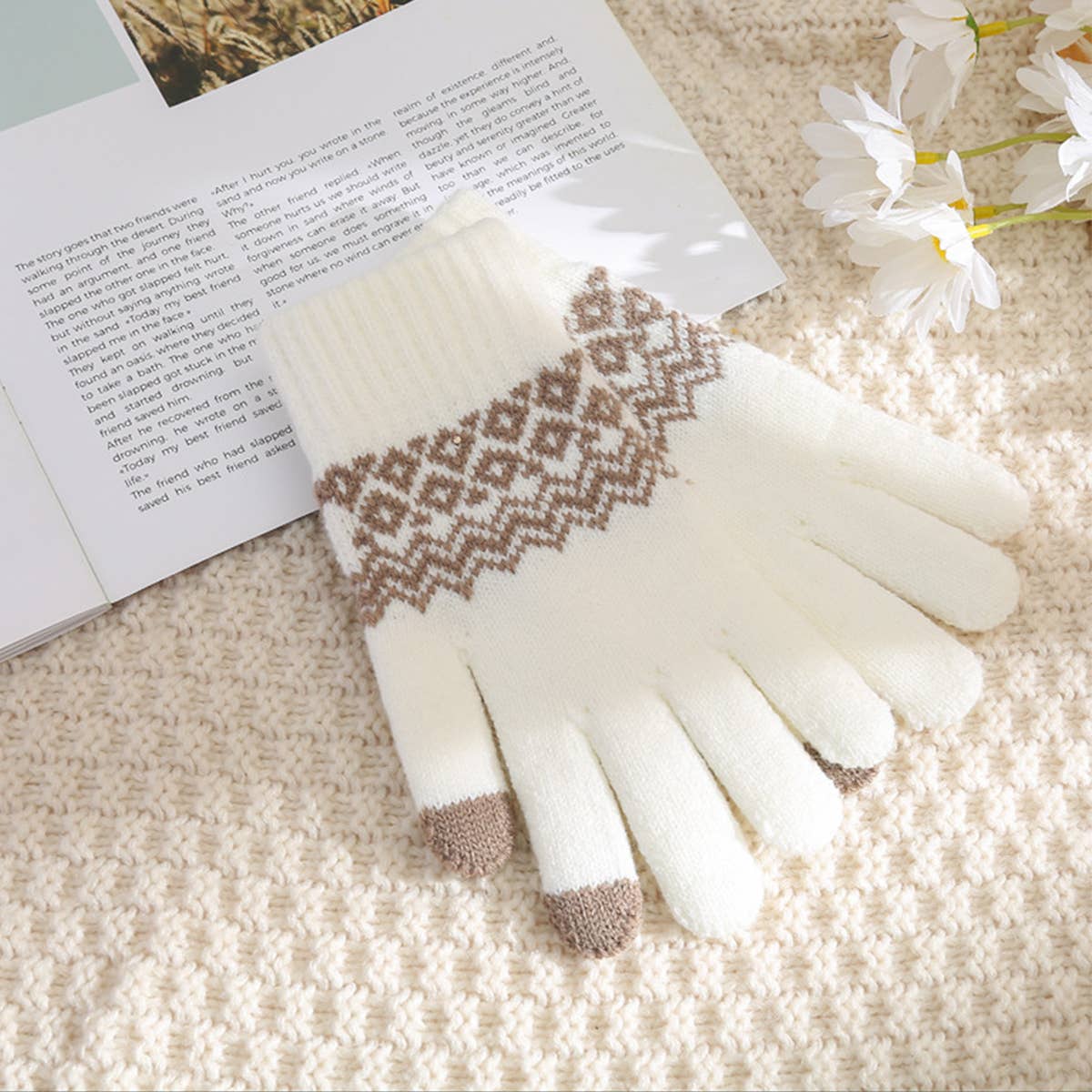 The Aspen Knit Touch Gloves