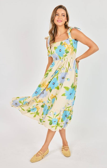 Fresh Cut Midi Dress