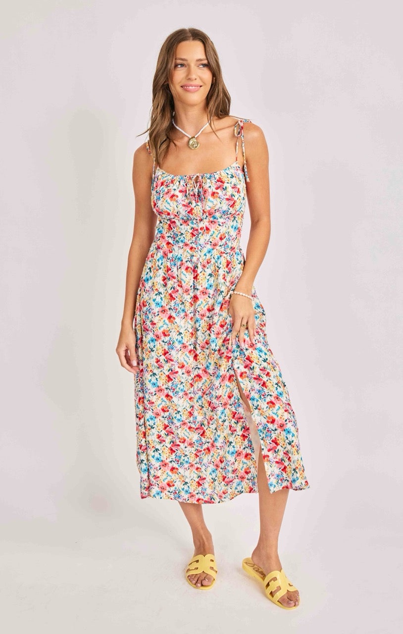 Cove Tie Strap Midi Dress