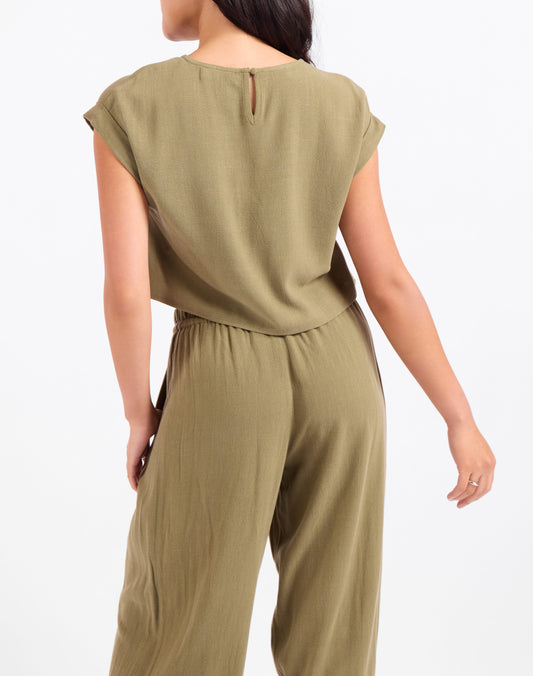 Sugarloaf Cuffed Top