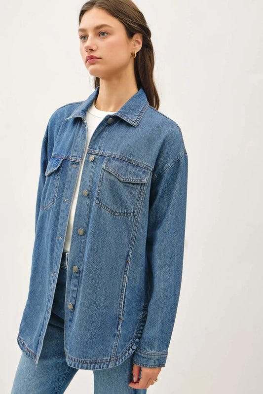 Rory Denim Shacket
