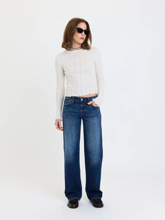 DAZE Keeper Low Rise Straight in Dark Authentic
