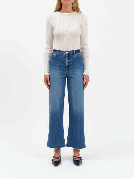 Pleaser in Indigo Wave