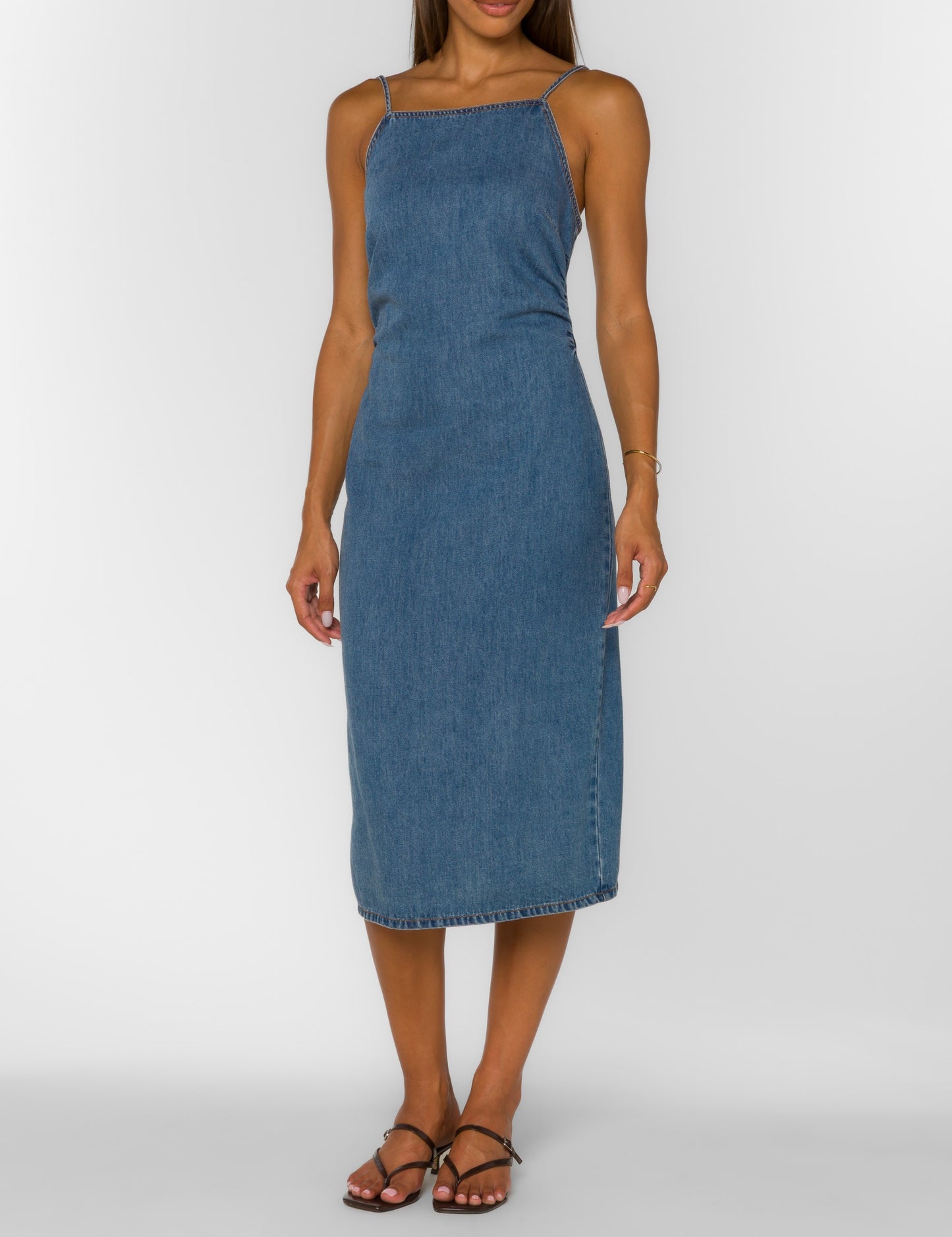 Karissa Denim Midi Dress