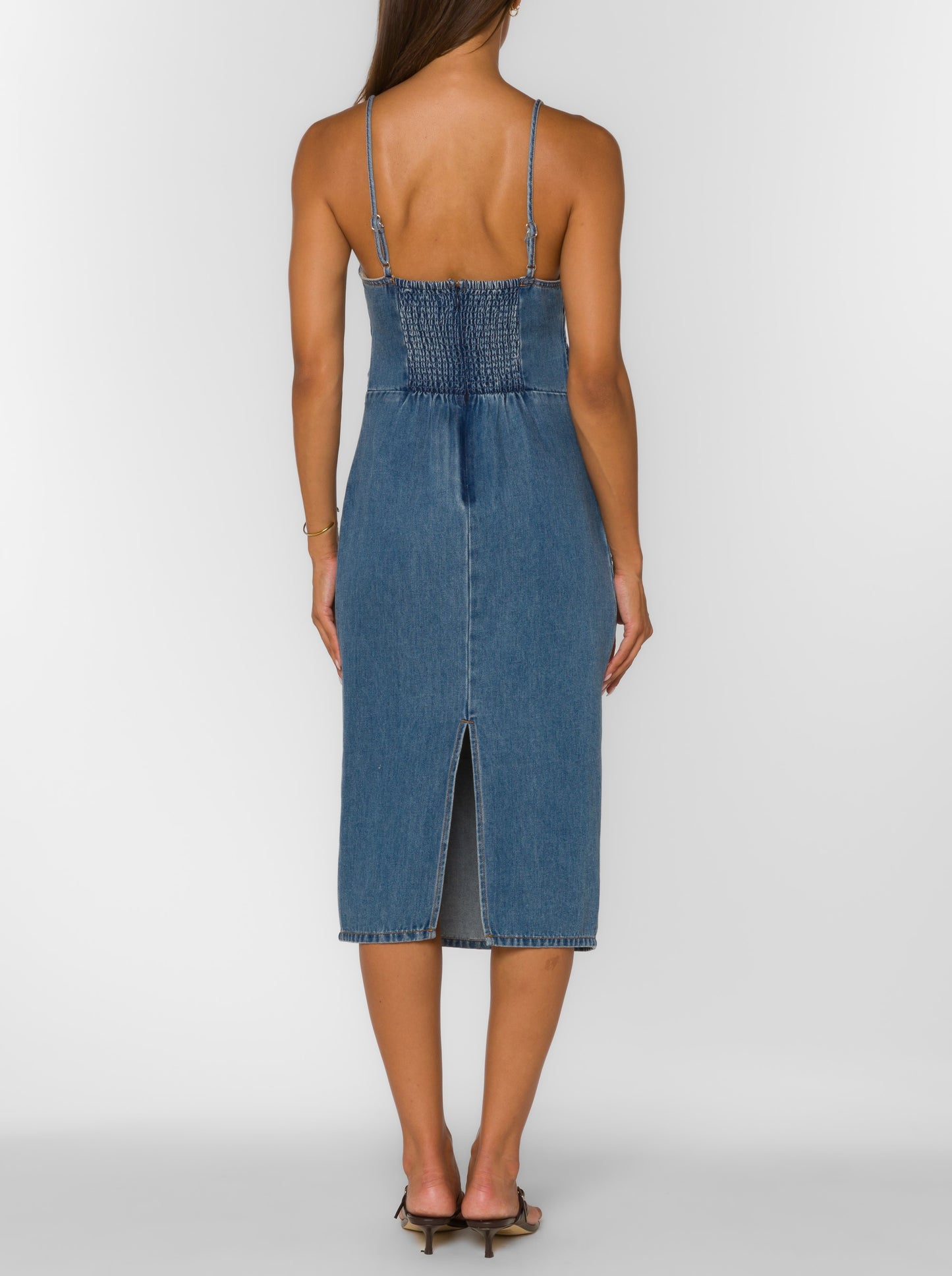 Karissa Denim Midi Dress