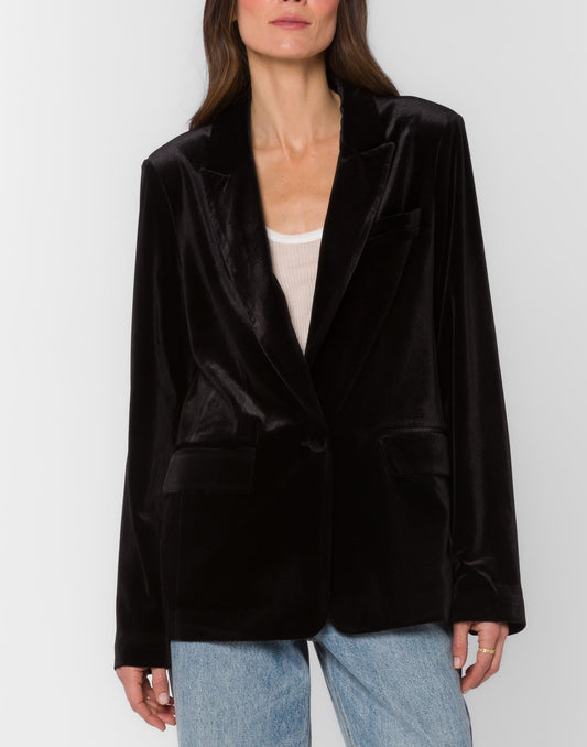 Lizzy Velvet Blazer
