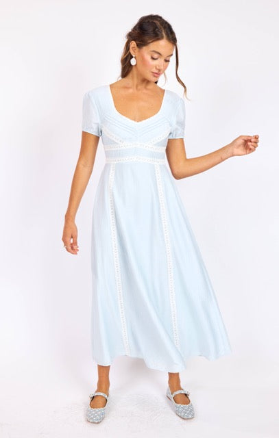 Percy Lace Trim Dress