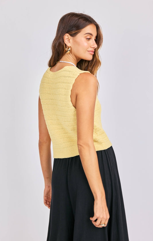 Pineapple Sweater Tank