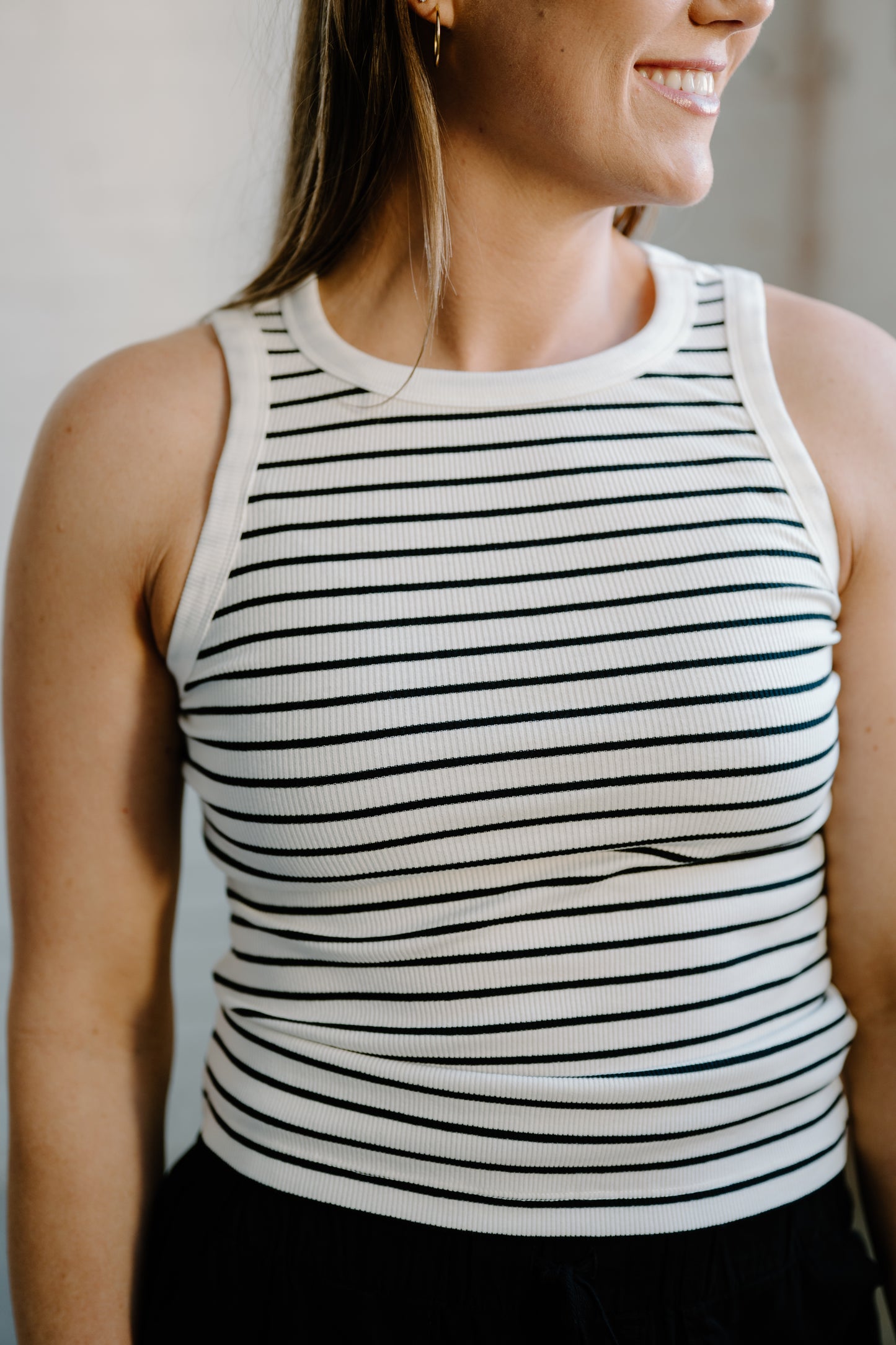 Deryl Stripe Tank