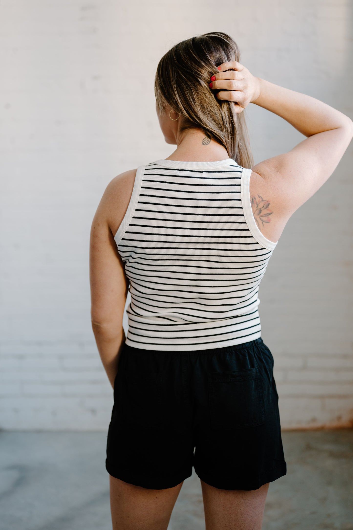 Deryl Stripe Tank
