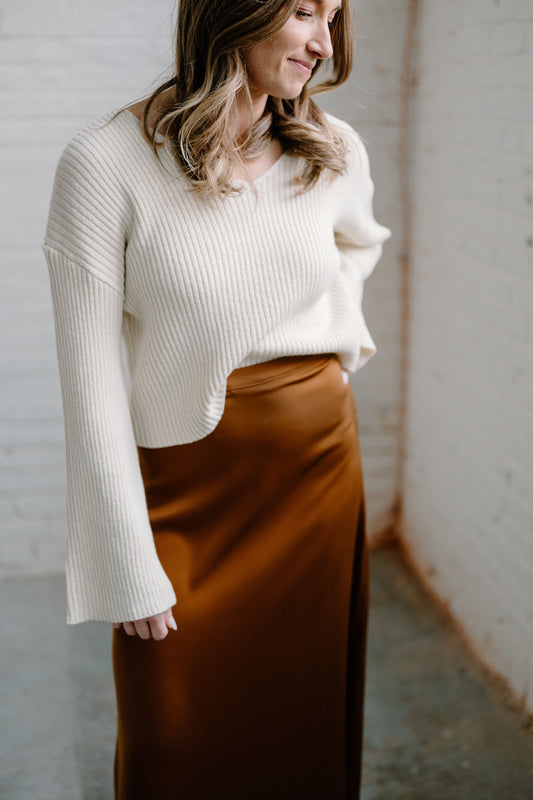 Julia V Neck Sweater