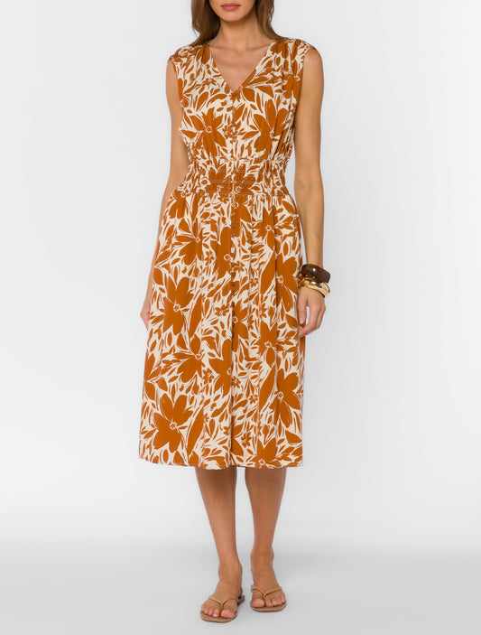 Persa Dress in Cocoa