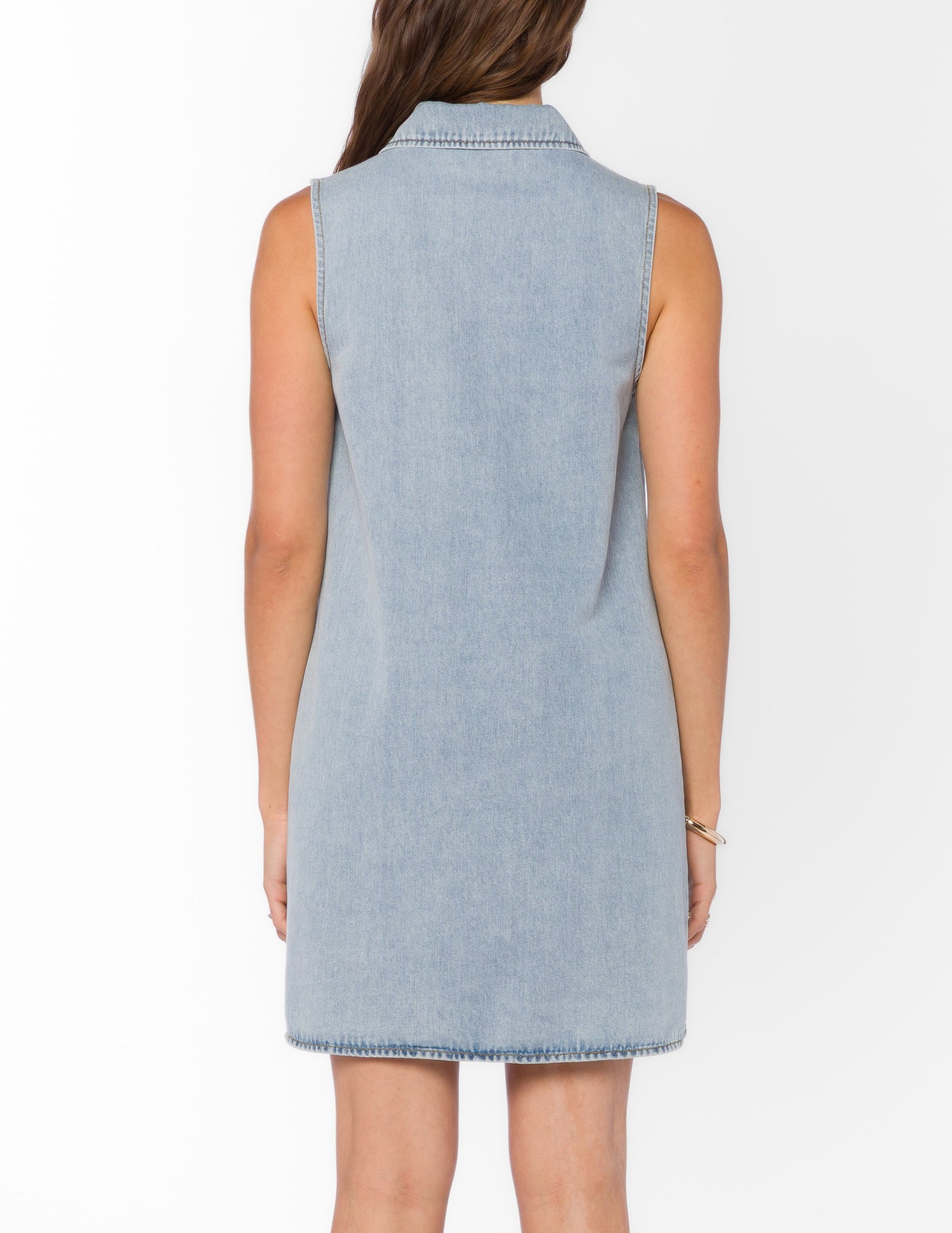 Robin Sleeveless Denim Dress
