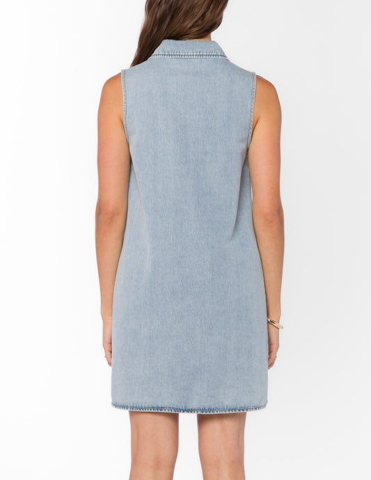 Robin Sleeveless Denim Dress