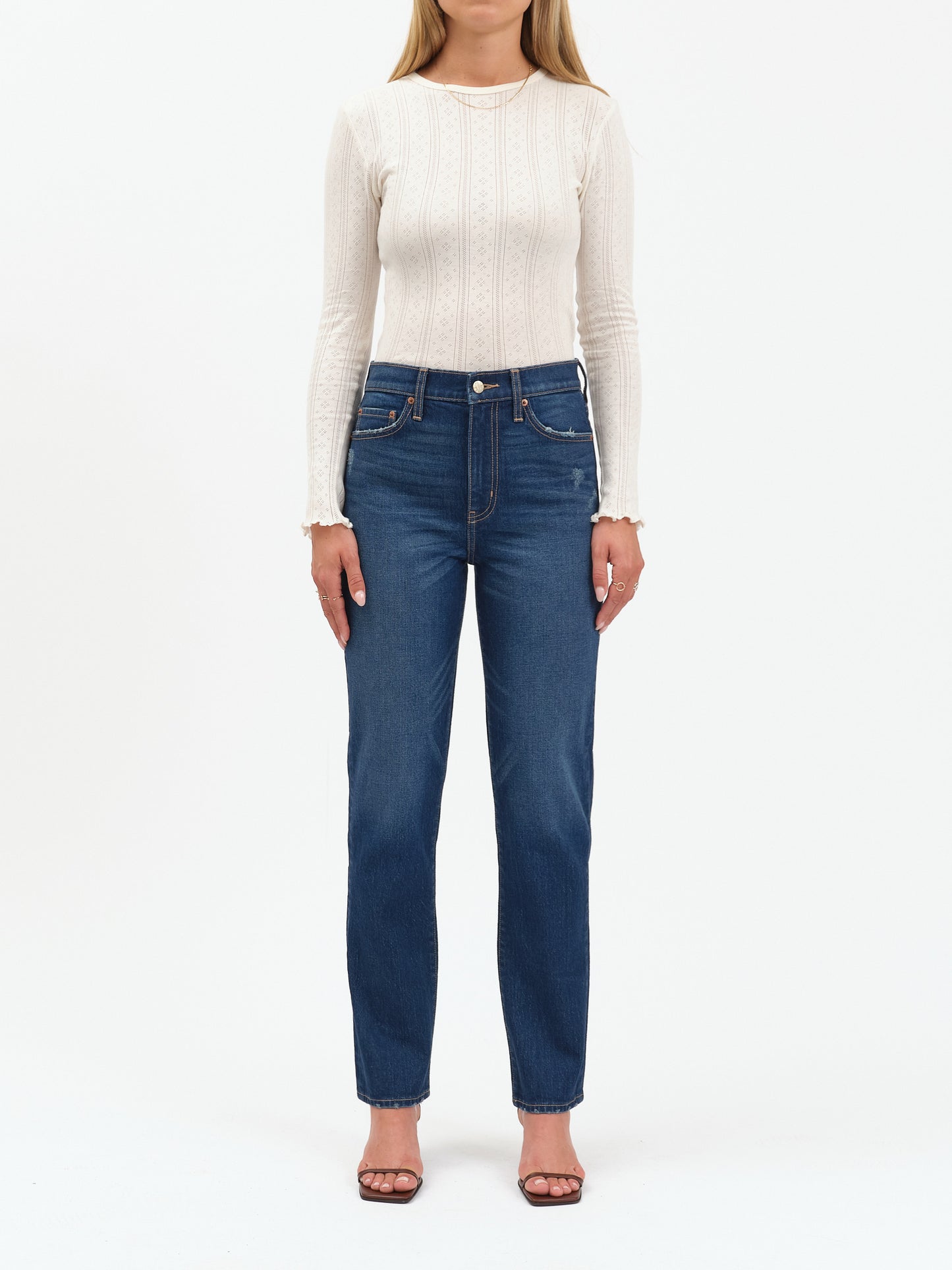 Smarty Pants High Rise in Vintage Ink