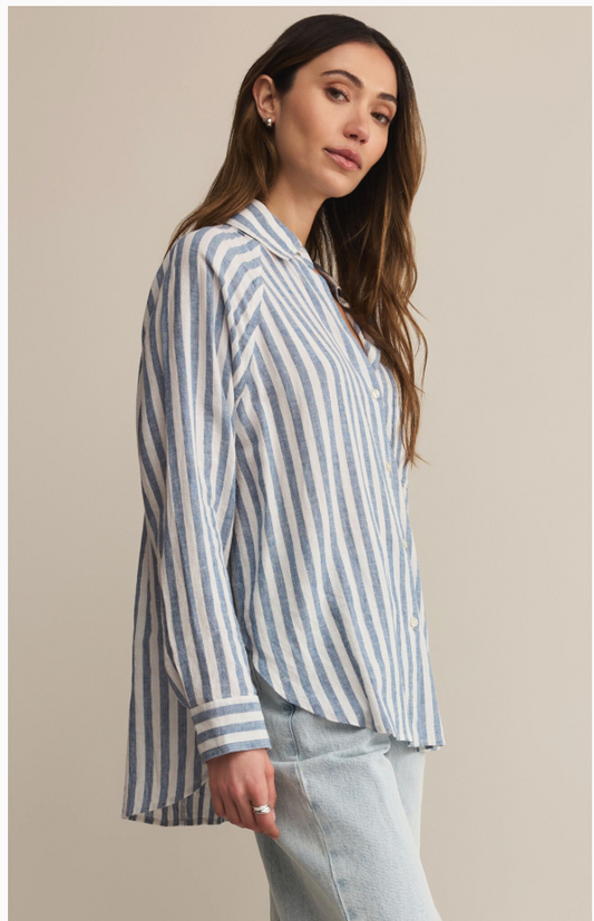 The Perfect Line Top in Boathouse