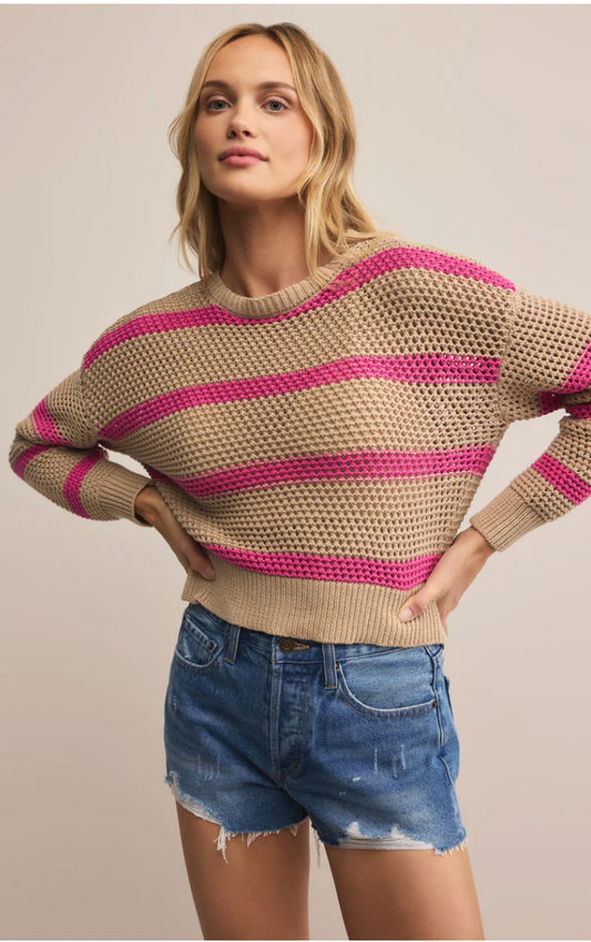 Broadbeach Striped Sweater