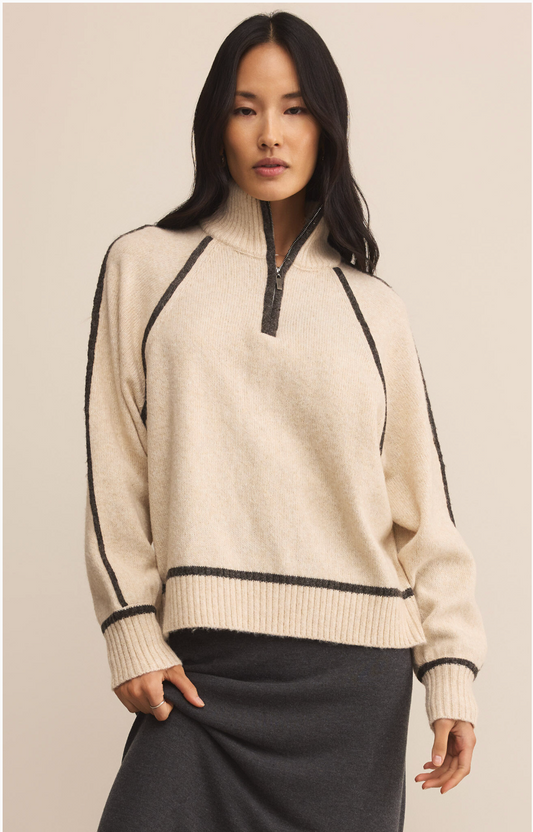 Alps Half Zip Sweater