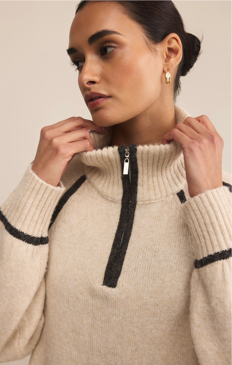 Alps Half Zip Sweater