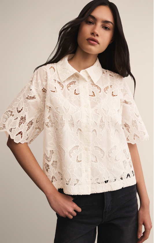 Midnight Lace Top