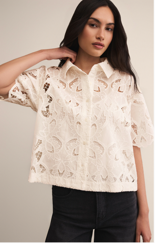 Midnight Lace Top