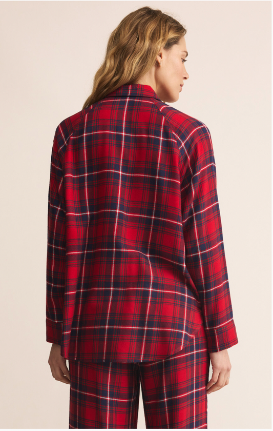 River Plaid Button Up