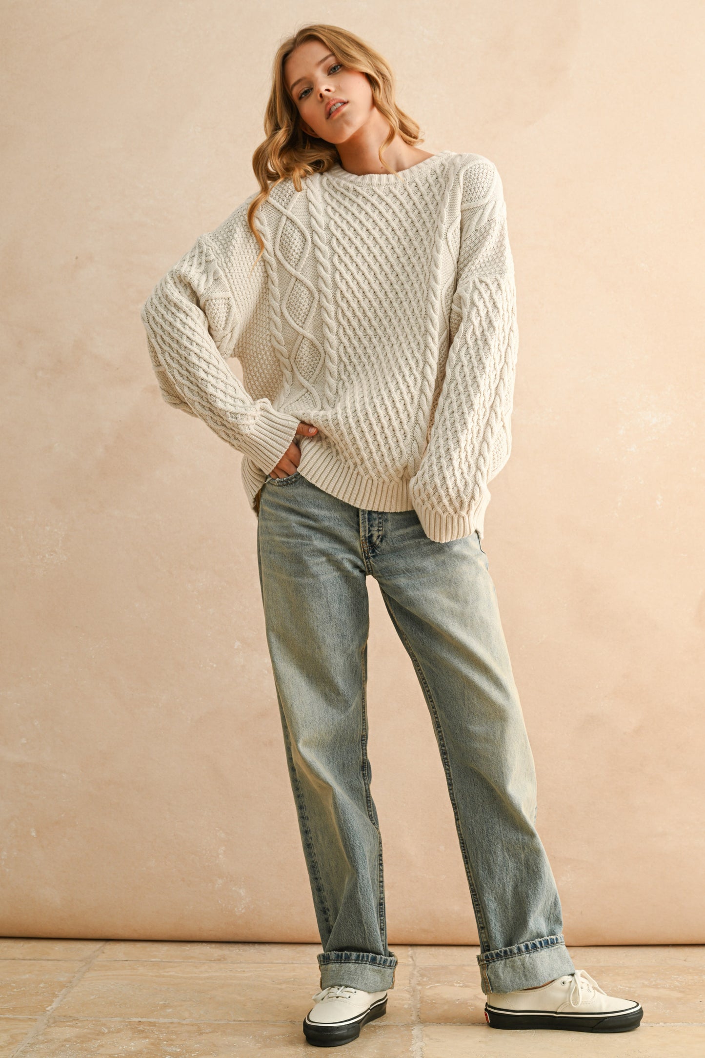 Ivy Cable Sweater