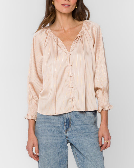 Tina Striped Blouse