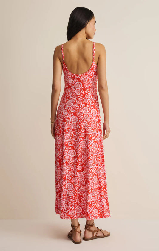 Z Supply Charisma Ona Floral Midi Dress