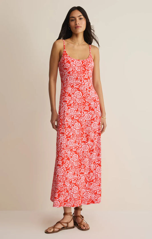 Z Supply Charisma Ona Floral Midi Dress