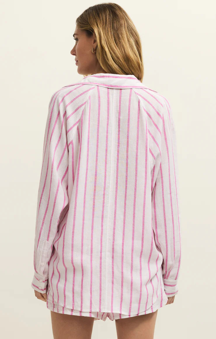 The Perfect Line Top in Spanish Rose