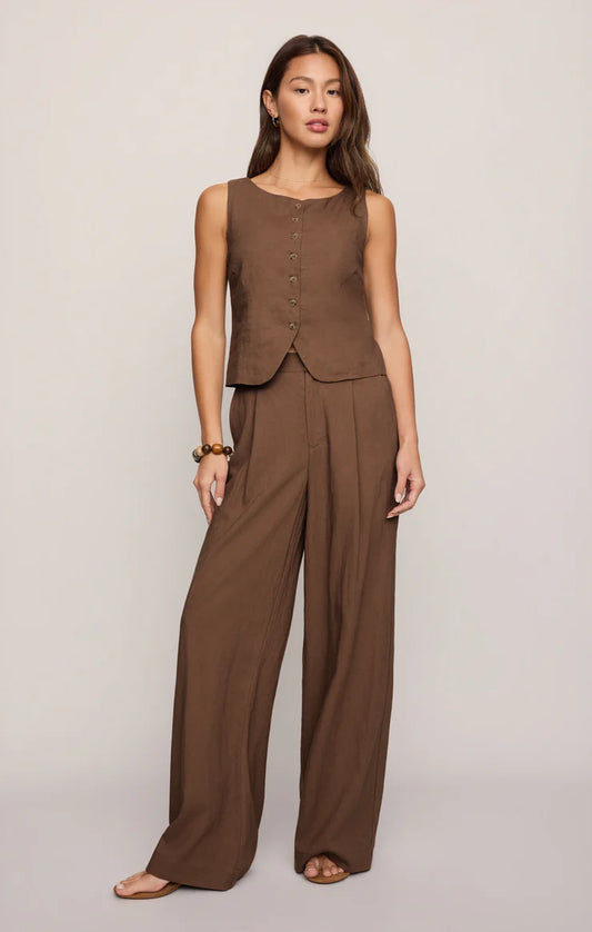 Z Supply Roman Linen Vest