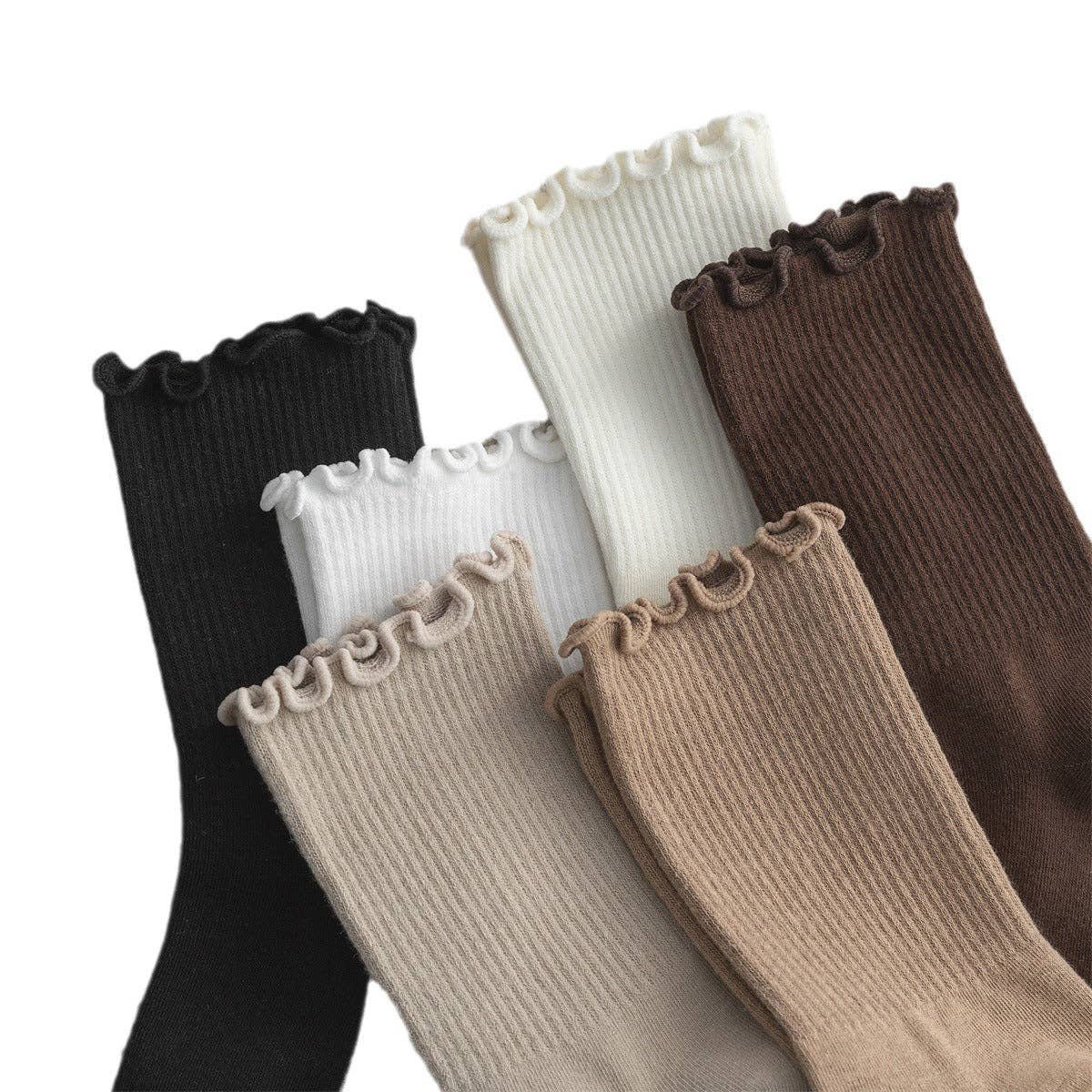 Flounce Simple Sweet Socks