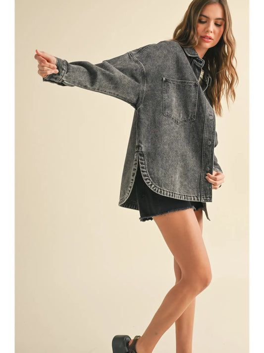 Fran Denim Shacket