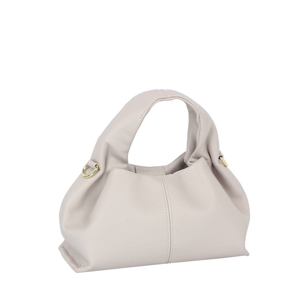 Baggy Faux Leather Hand Bag