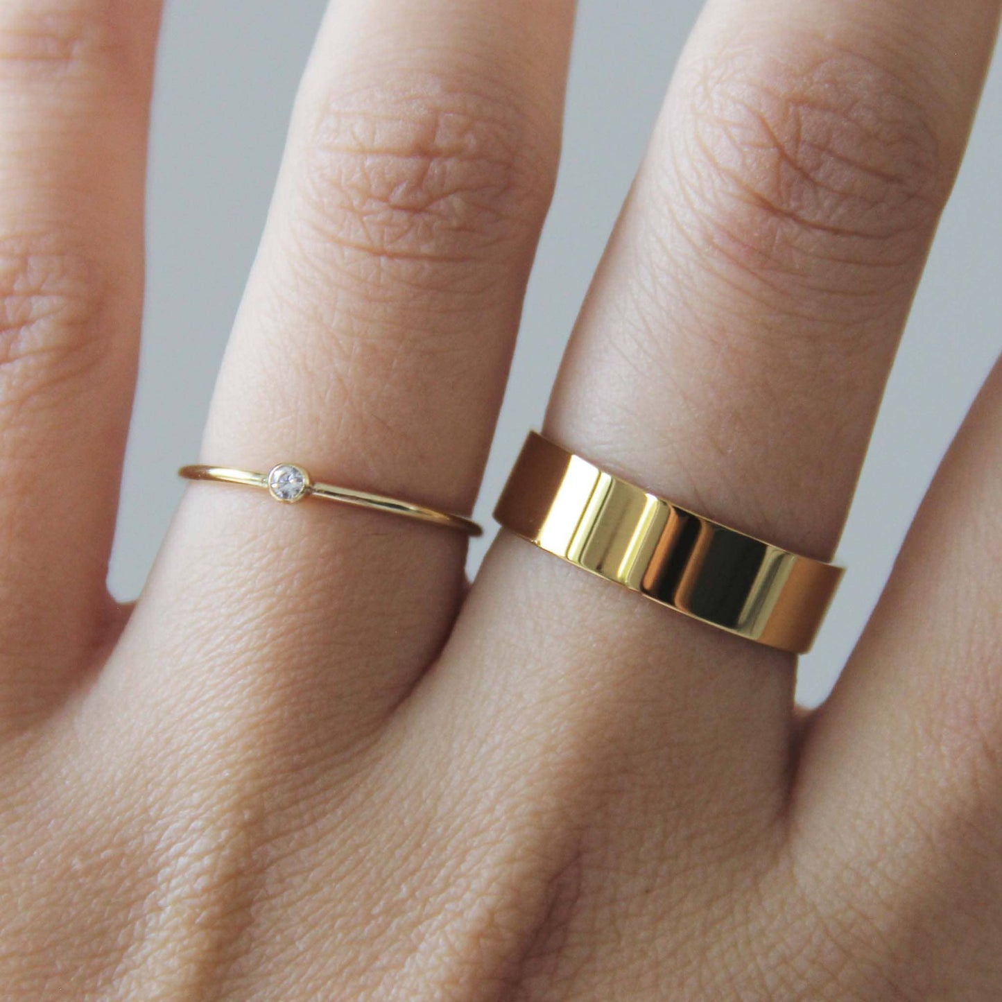 Classic Single Stone Ring