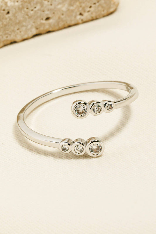 Studded Open Band Ring