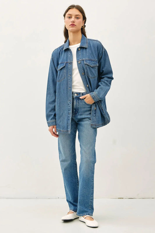 Rory Denim Shacket