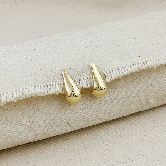 Teardrop Stud Earrings