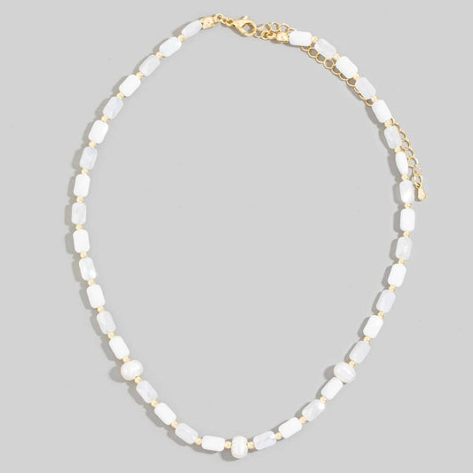 Pure Glow Beaded Necklace