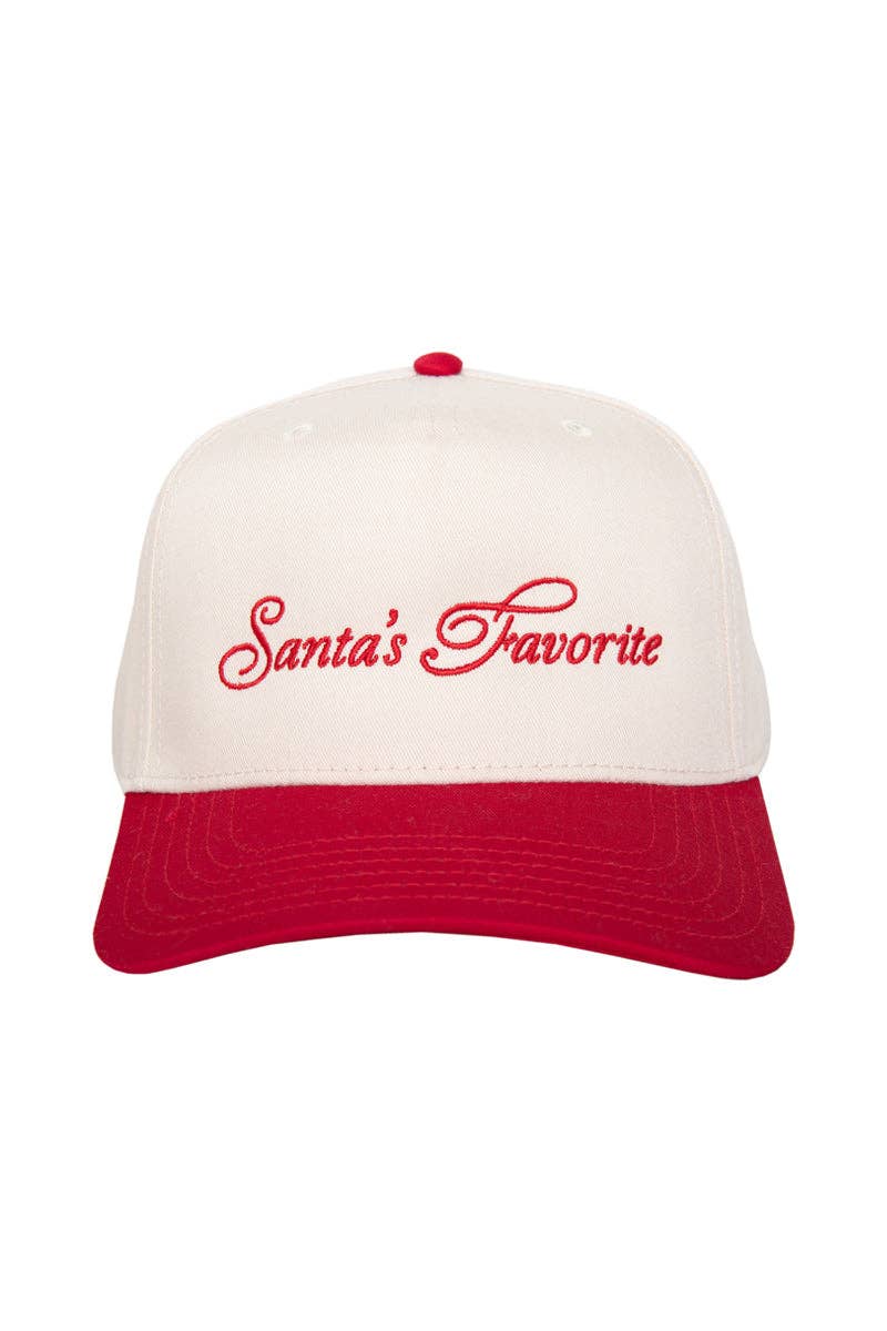 Santa's Favorite Vintage Christmas Trucker Hat