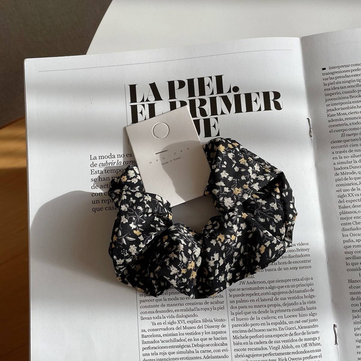 Floral Scrunchie