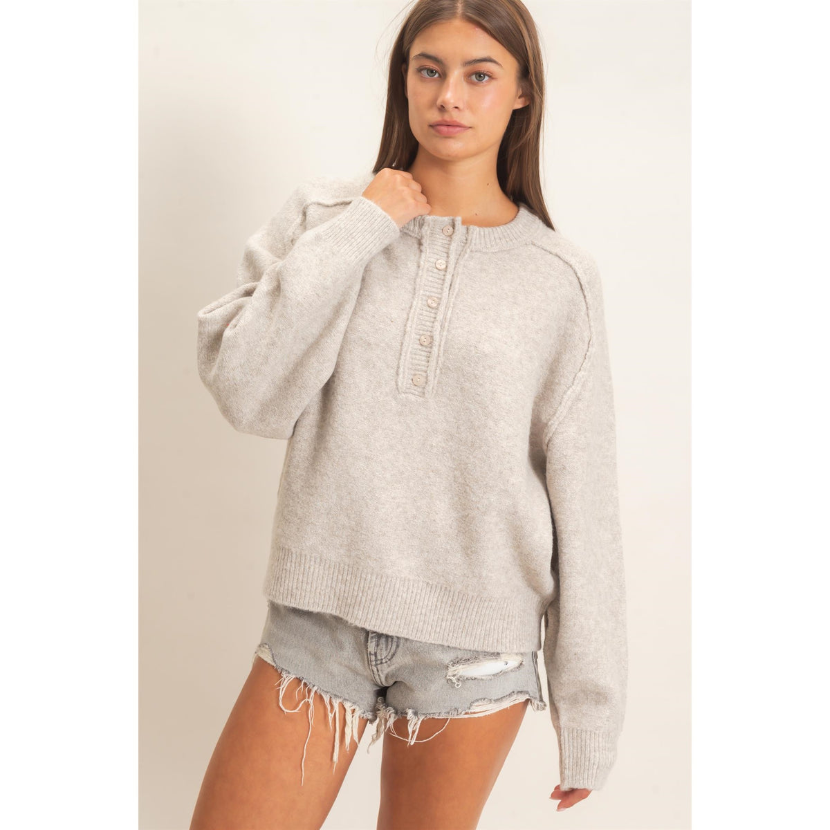The Maren Henley Sweater