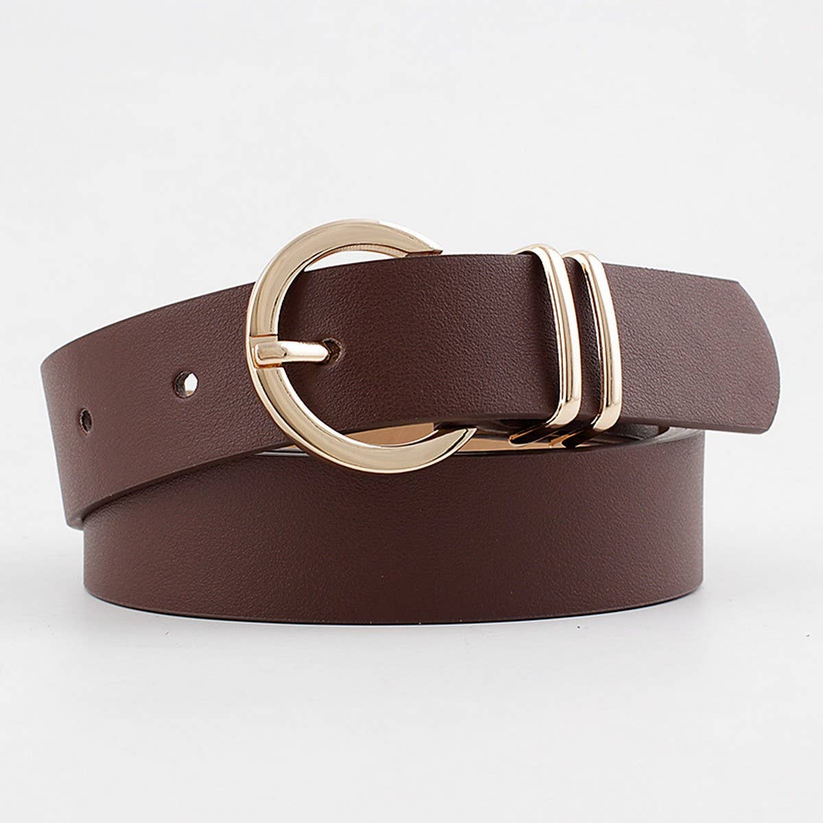 Ring Hole Pin Buckle Belt