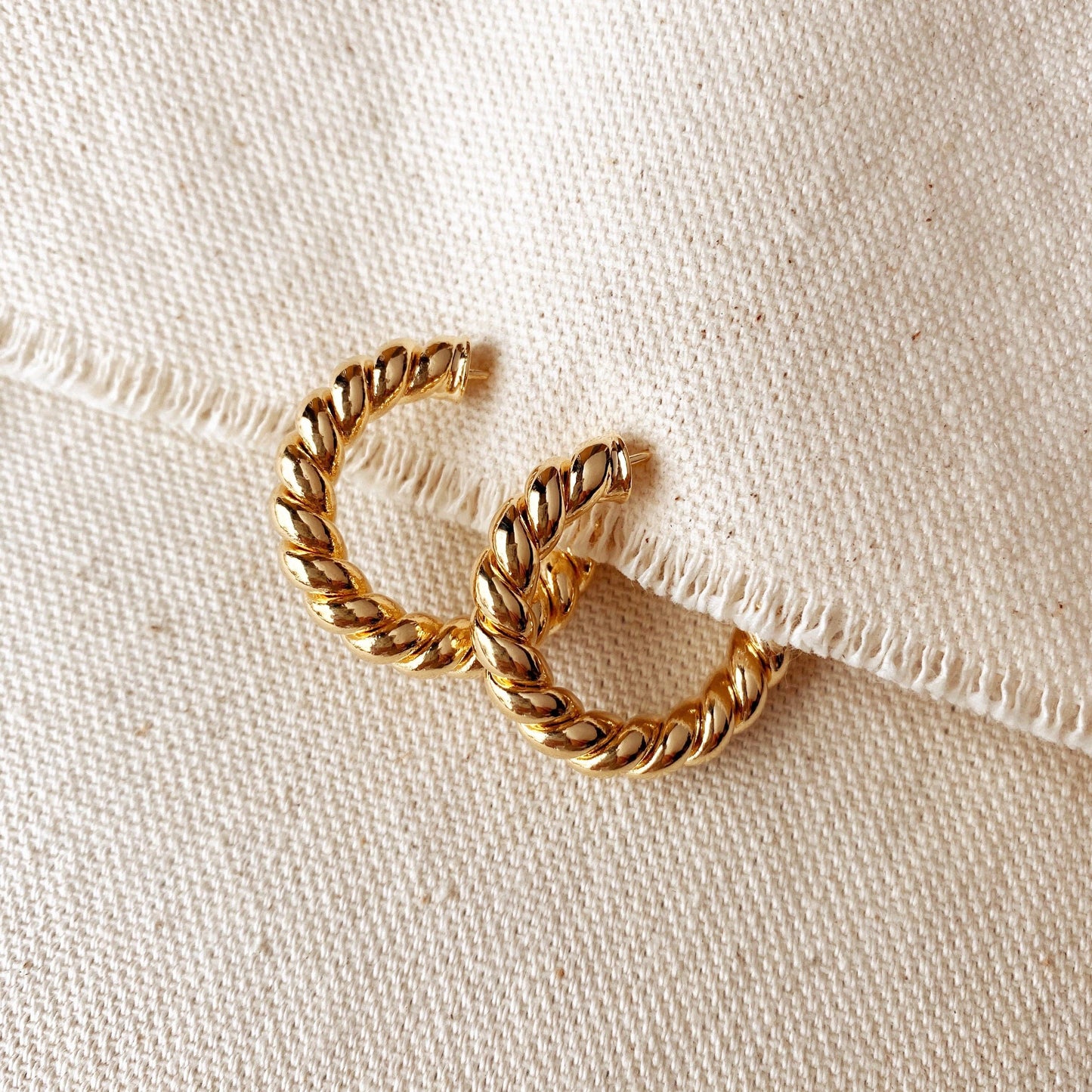 Croissant Hoop Earrings