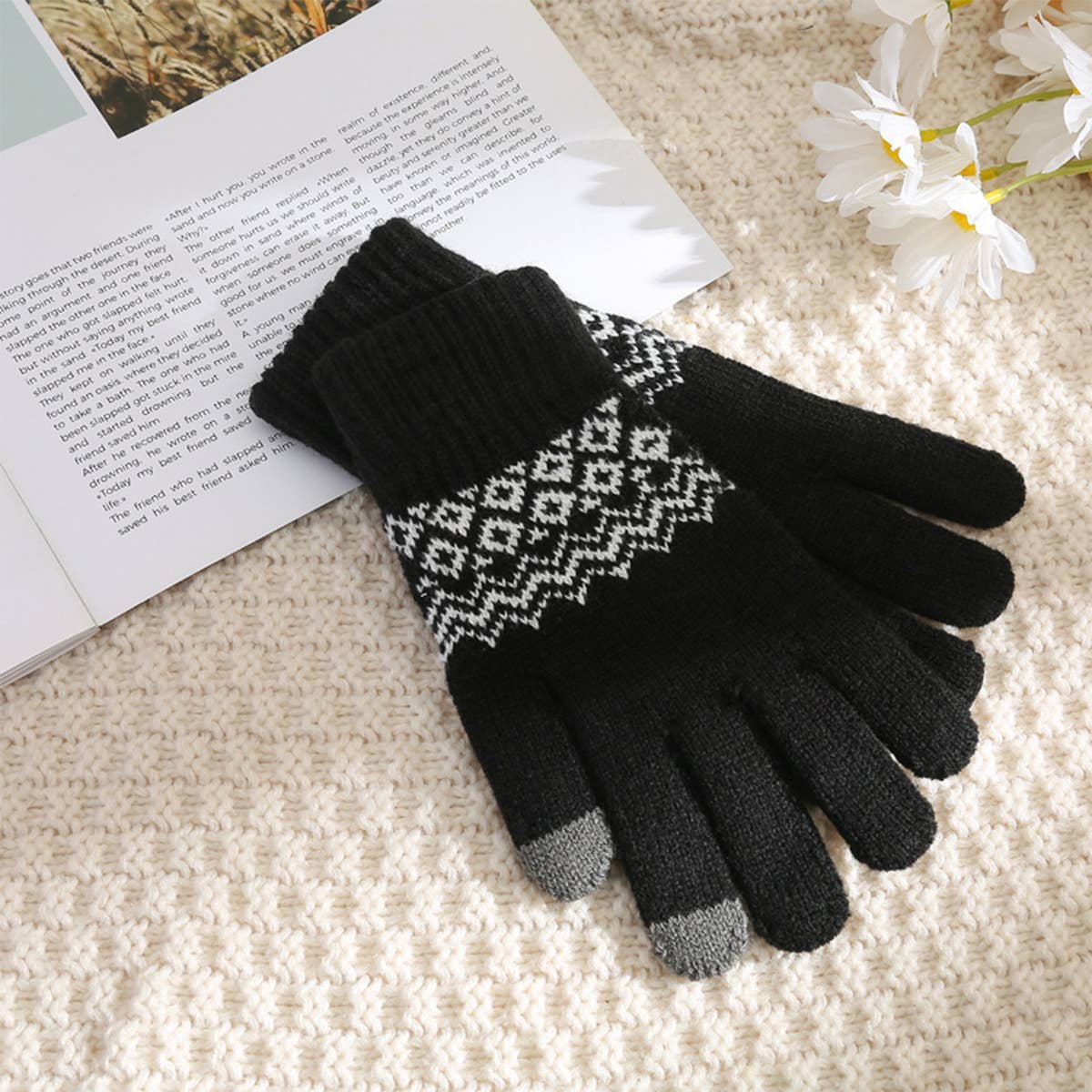 The Aspen Knit Touch Gloves