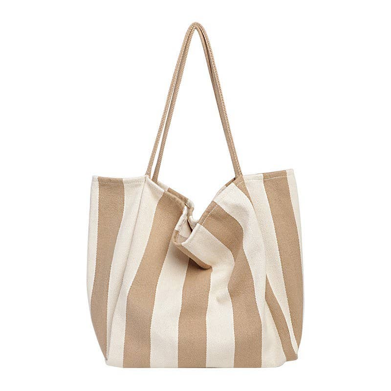 Coastal Cabana Stripe Tote