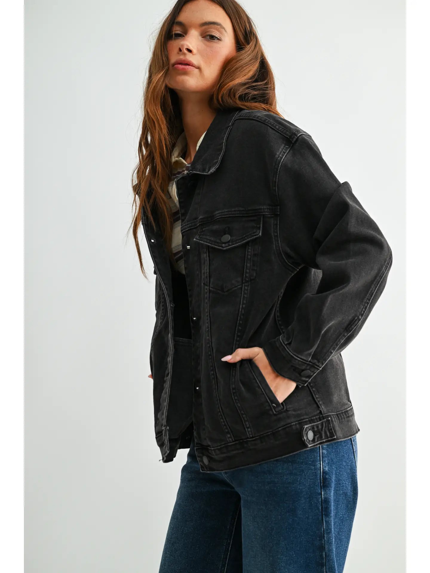 Midnight Drive Denim Jacket