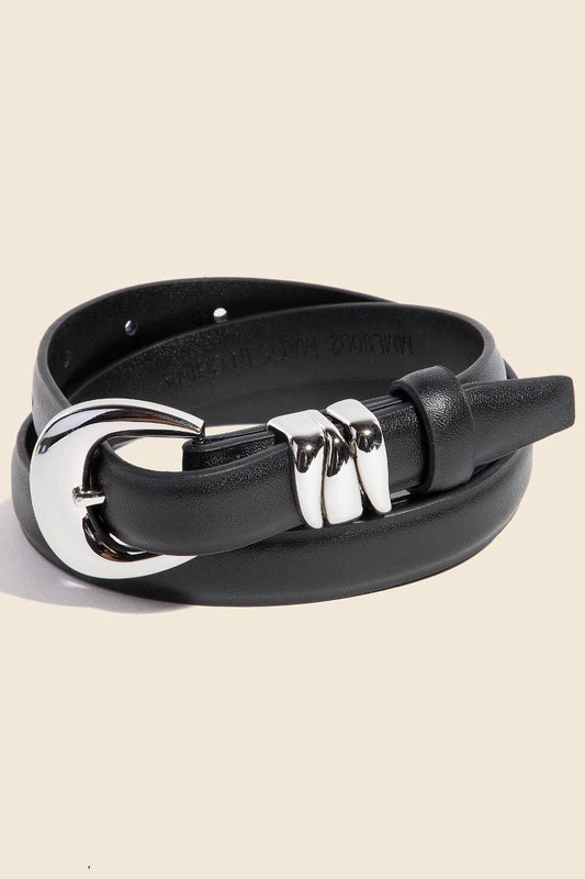 The Crescent Buckle Belt